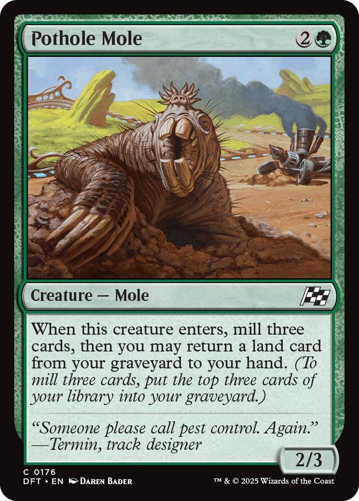 Pothole Mole (176) [Aetherdrift]