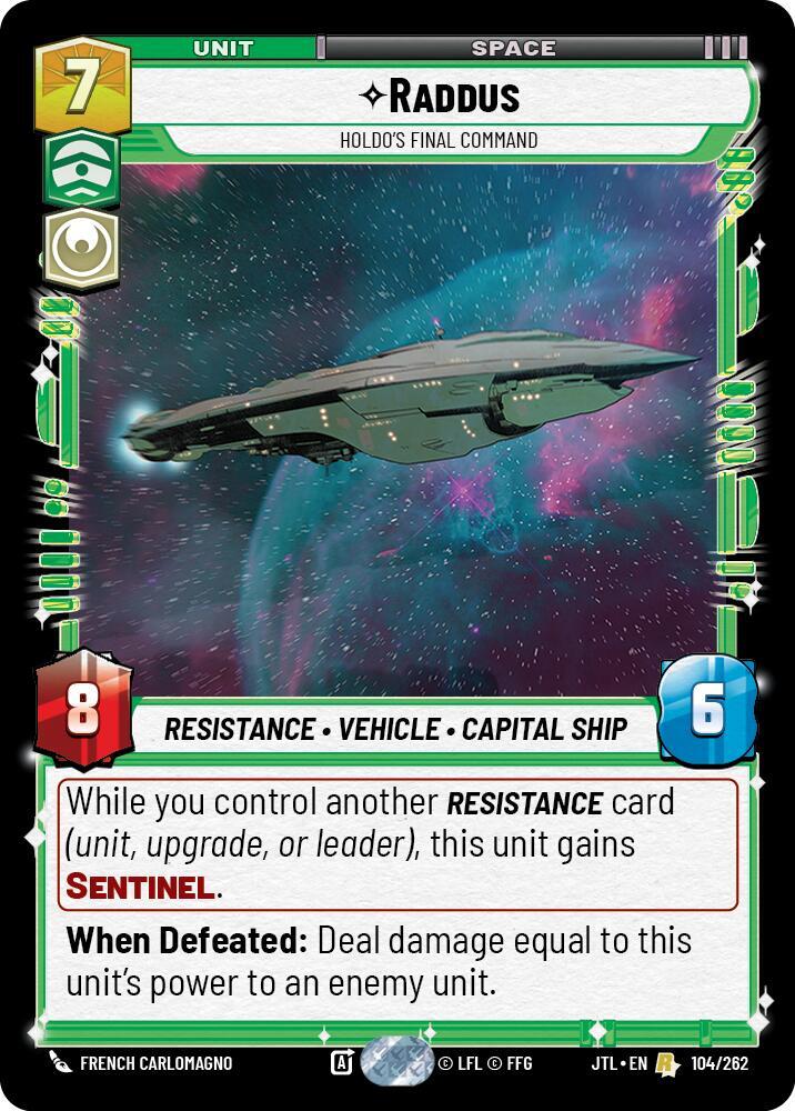 Raddus - Holdo's Final Command (104/262) [Jump to Lightspeed]