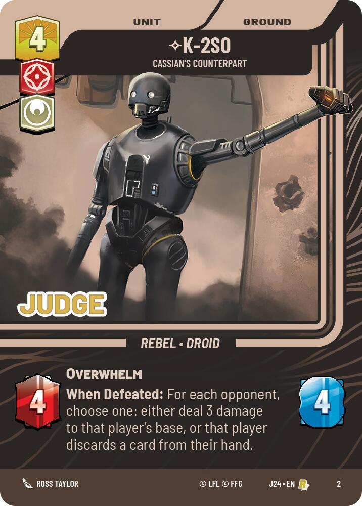 K-2SO - Cassian's Counterpart [Judge Promos]
