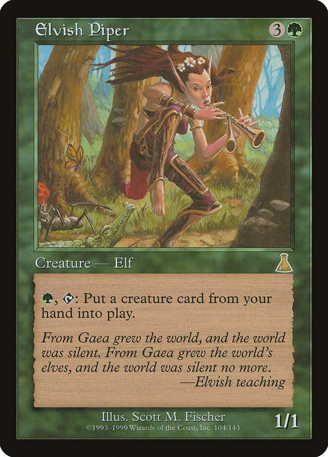 Elvish Piper (104) [Urza's Destiny]