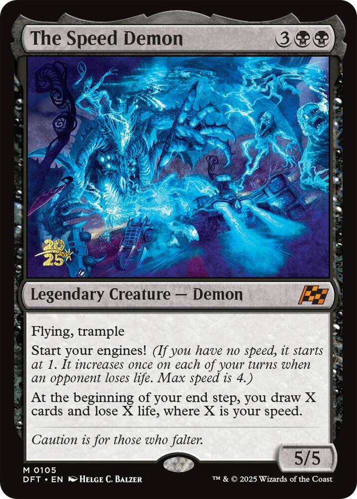 The Speed Demon (105) [Prerelease Cards]