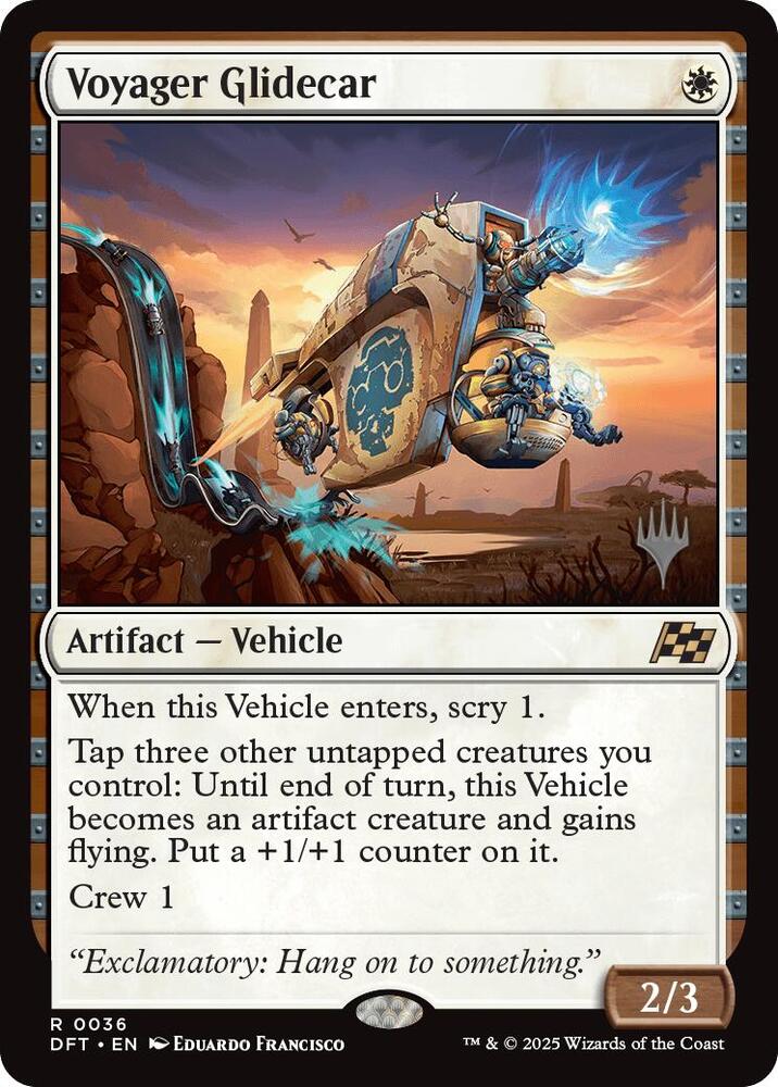 Voyager Glidecar (36) [Aetherdrift Promos]