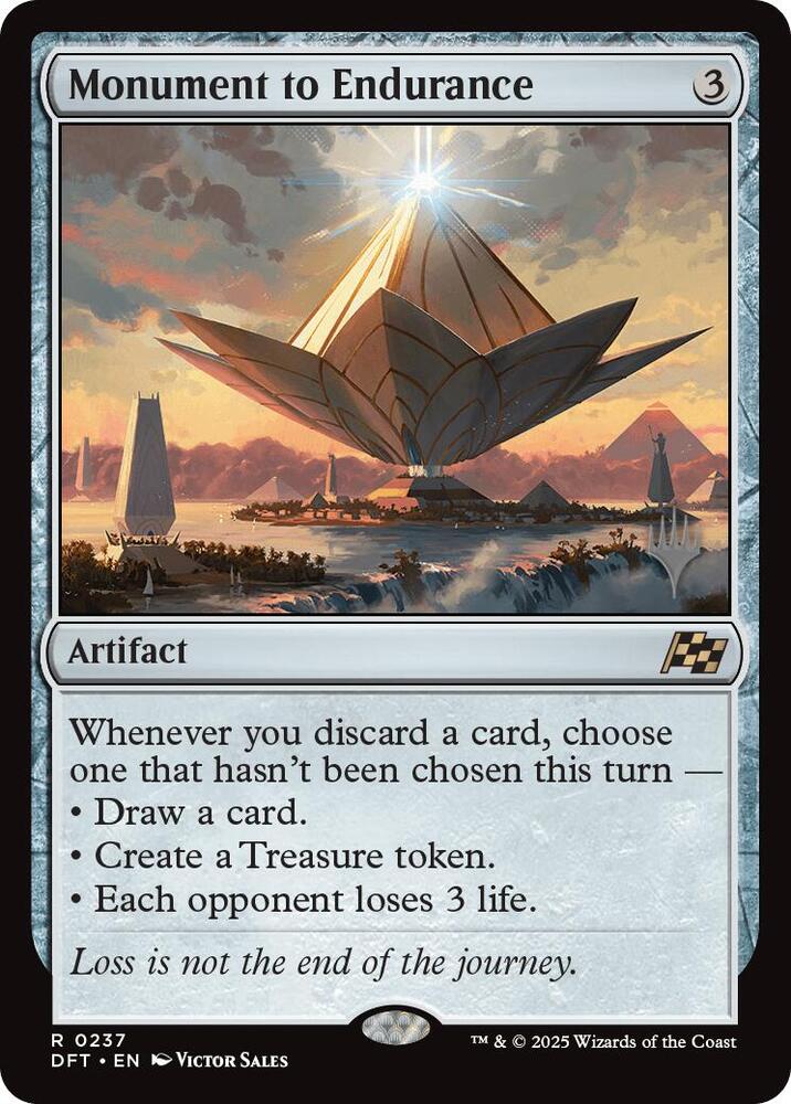 Monument to Endurance (237) [Aetherdrift Promos]