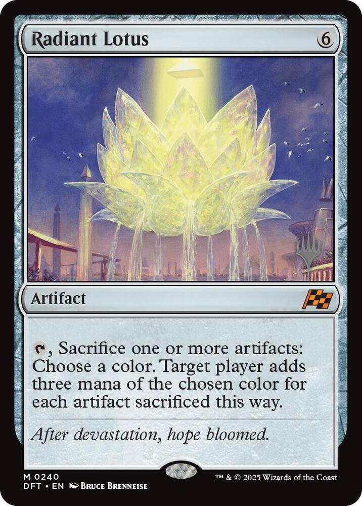 Radiant Lotus (240) [Aetherdrift Promos]