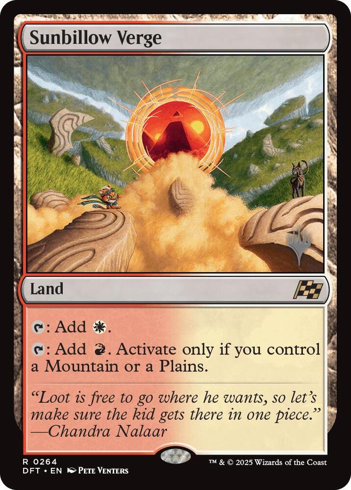 Sunbillow Verge (264) [Aetherdrift Promos]