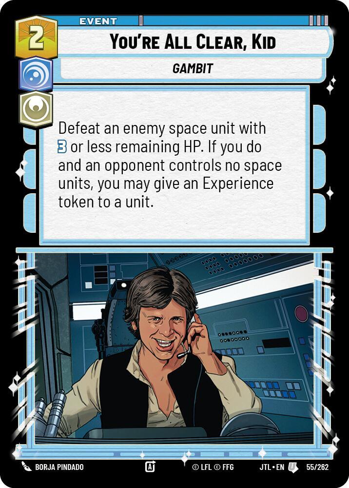 You're All Clear, Kid (055/262) [Jump to Lightspeed]