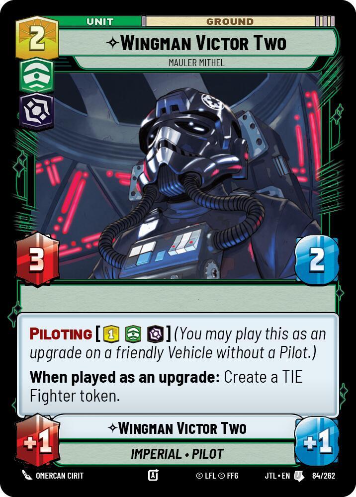 Wingman Victor Two - Mauler Mithel (084/262) [Jump to Lightspeed]