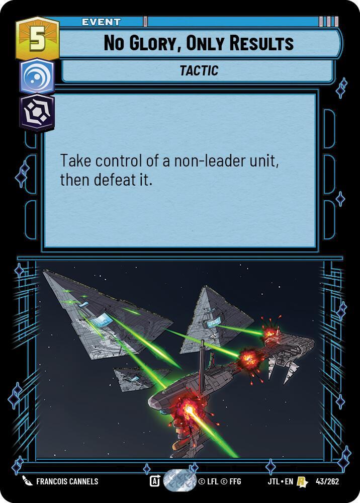 No Glory, Only Results (043/262) [Jump to Lightspeed]