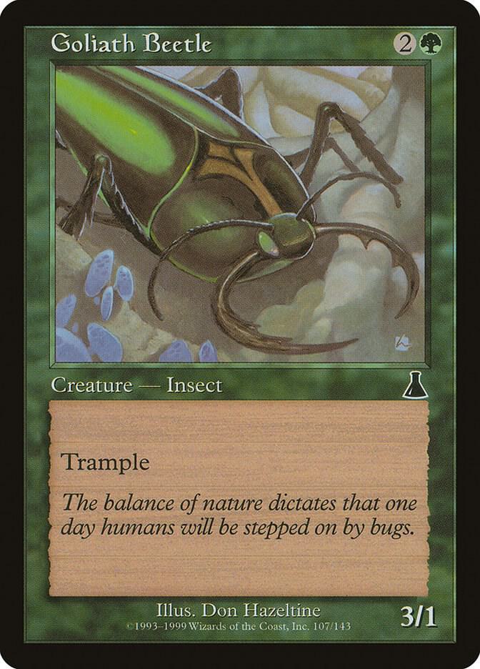 Goliath Beetle (107) [Urza's Destiny]