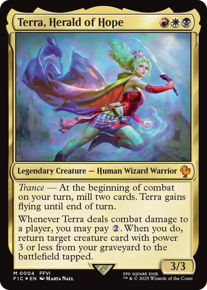 Terra, Herald of Hope (4) [Final Fantasy Commander]