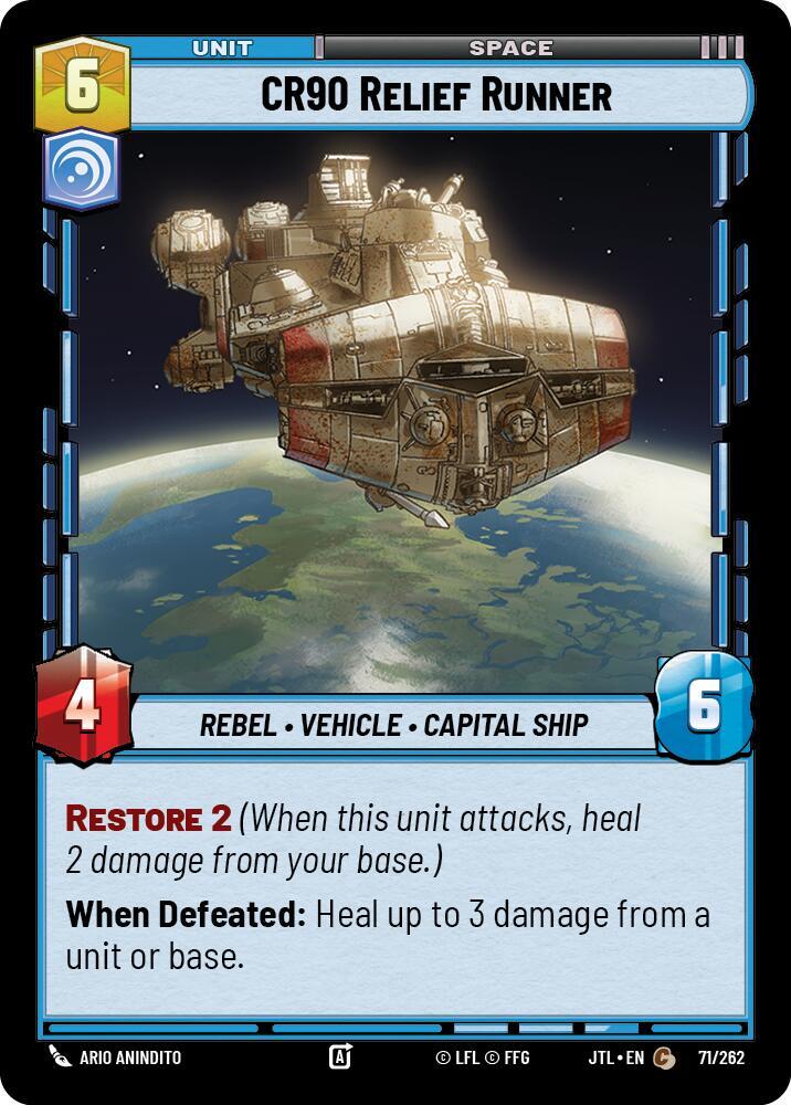 CR90 Relief Runner (071/262) [Jump to Lightspeed]