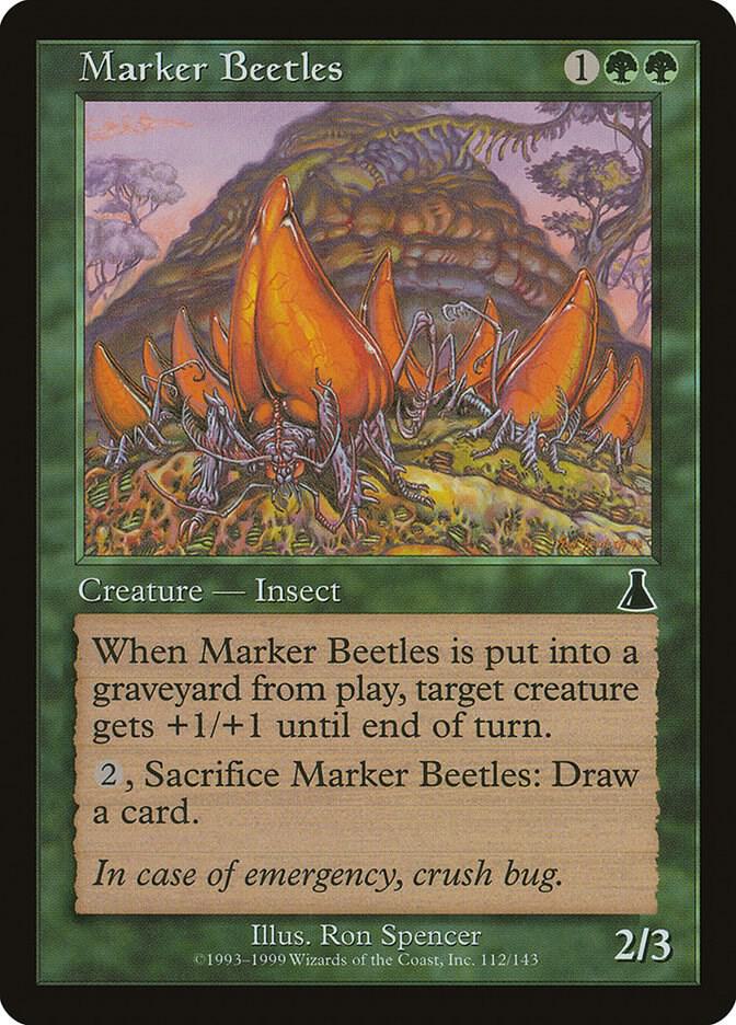 Marker Beetles (112) [Urza's Destiny]