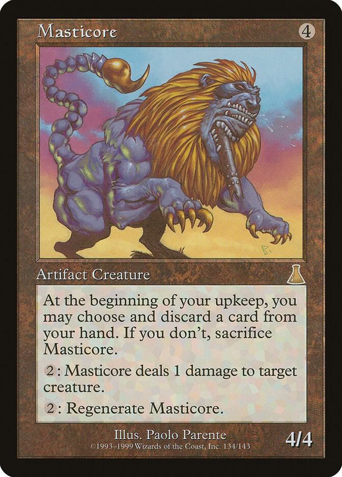 Masticore (134) [Urza's Destiny]