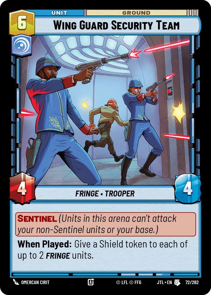 Wing Guard Security Team (072/262) [Jump to Lightspeed]