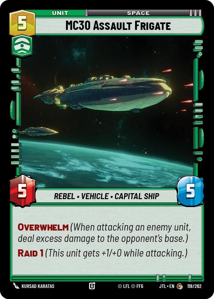 MC30 Assault Frigate (118/262) [Jump to Lightspeed]