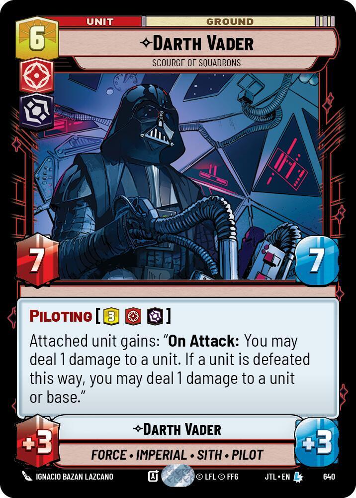 Darth Vader - Scourge of Squadrons (Foil) (640) [Jump to Lightspeed]