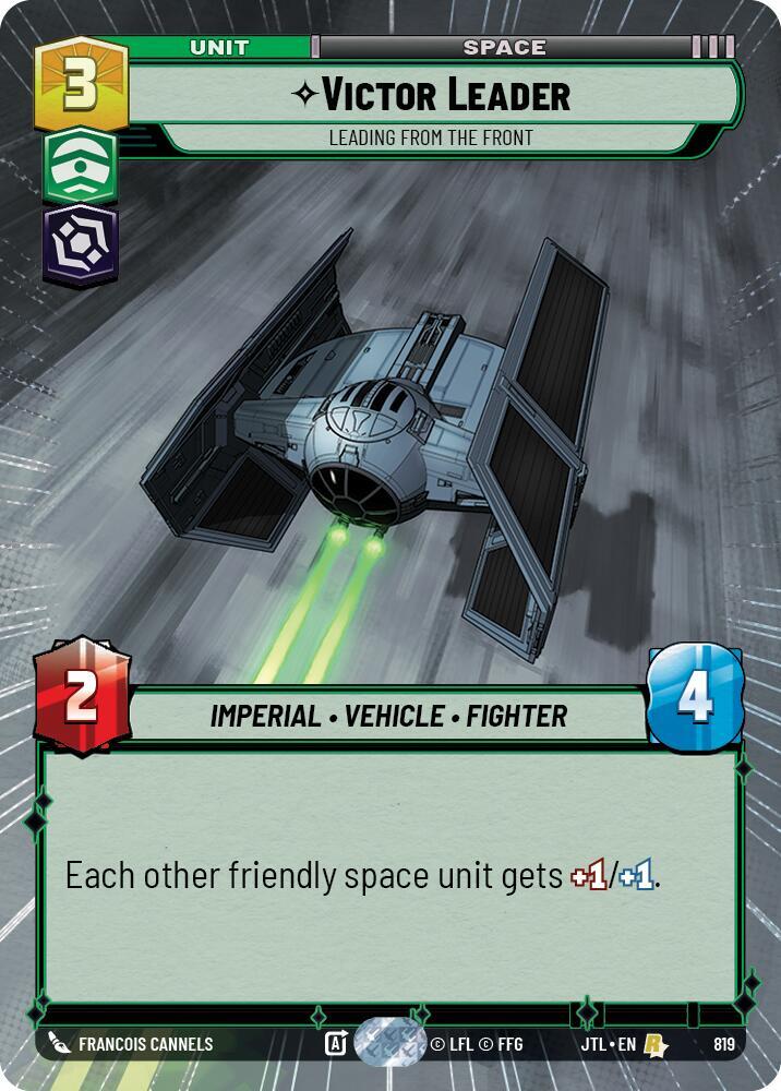 Victor Leader - Leading from the Front (Hyperspace Foil) (819) [Jump to Lightspeed]