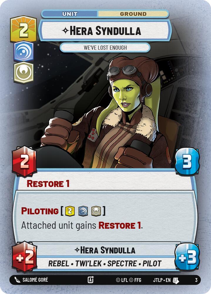 Hera Syndulla - We've Lost Enough (3) [Jump to Lightspeed Weekly Play Promos]
