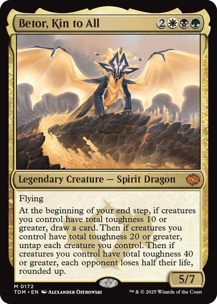Betor, Kin to All (172) [Tarkir: Dragonstorm]