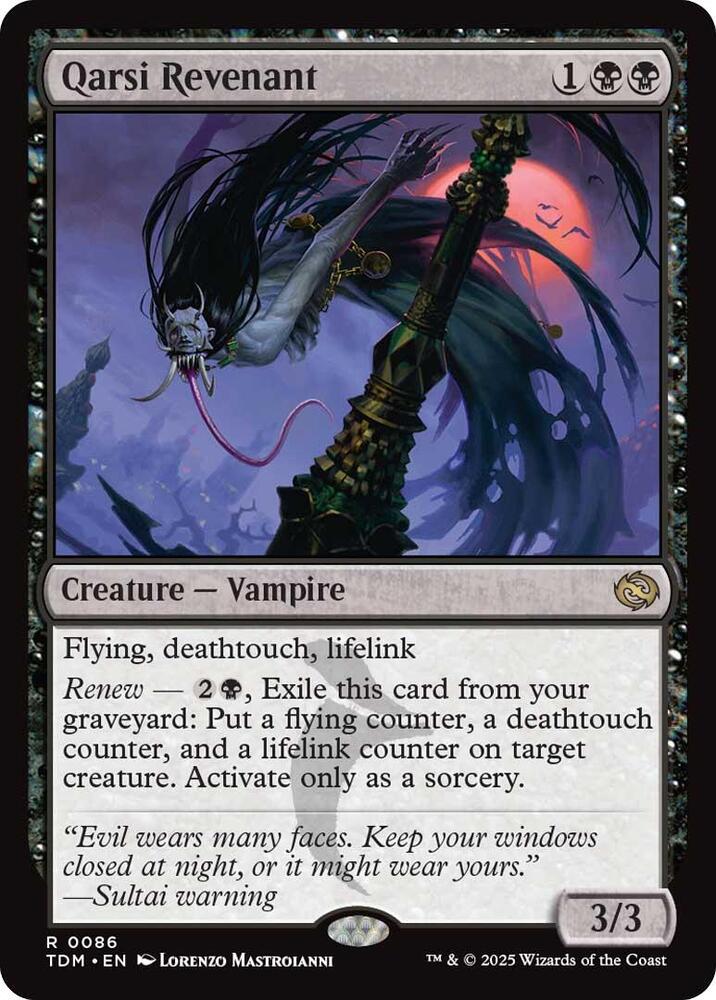 Qarsi Revenant (86) [Tarkir: Dragonstorm]