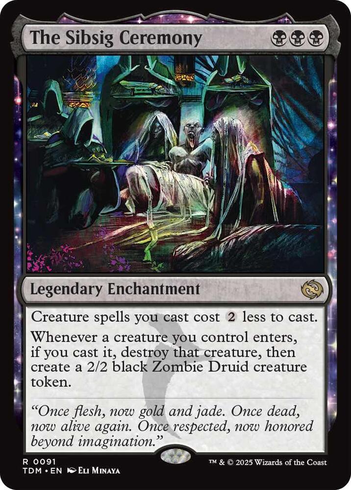 The Sibsig Ceremony (91) [Tarkir: Dragonstorm]