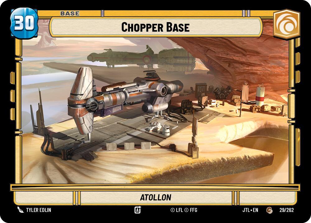 Chopper Base // TIE Fighter (029/262 // T01/T04) [Jump to Lightspeed]