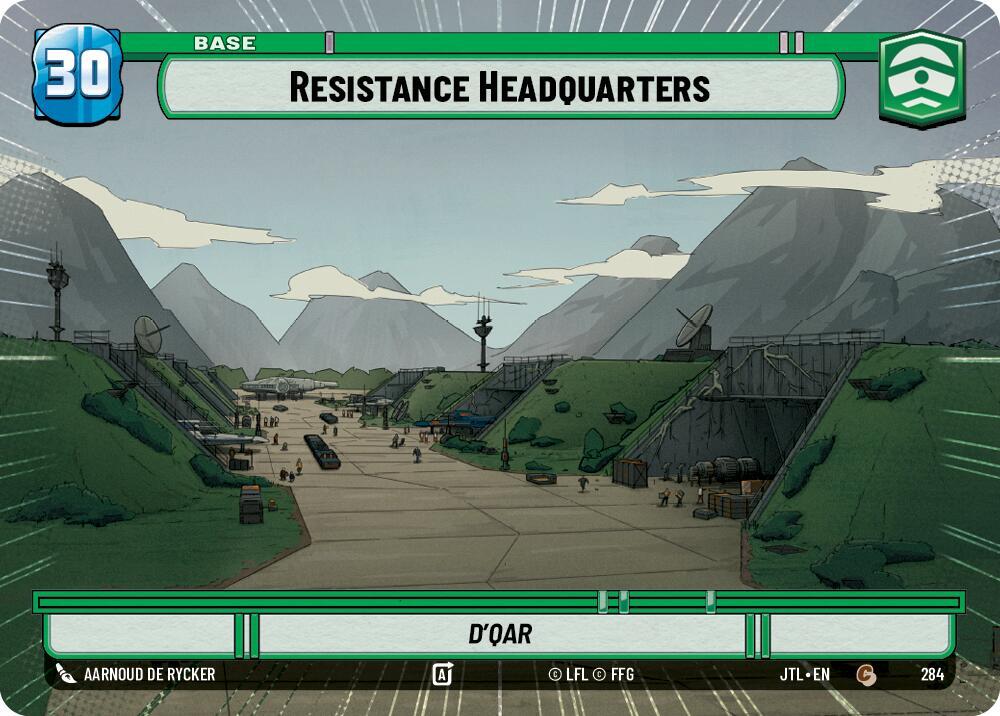 Resistance Headquarters // Shield (Hyperspace) (284 // T08) [Jump to Lightspeed]