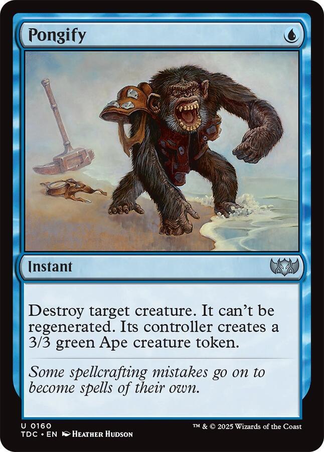 Pongify (160) [Tarkir: Dragonstorm Commander]