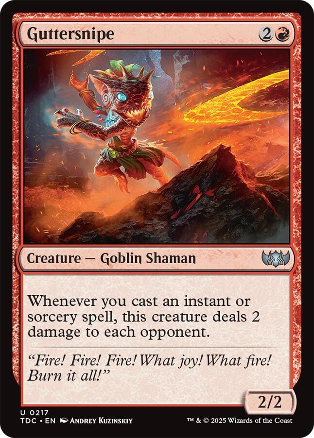 Guttersnipe (217) [Tarkir: Dragonstorm Commander]
