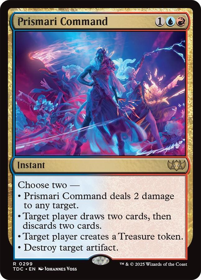 Prismari Command (299) [Tarkir: Dragonstorm Commander]