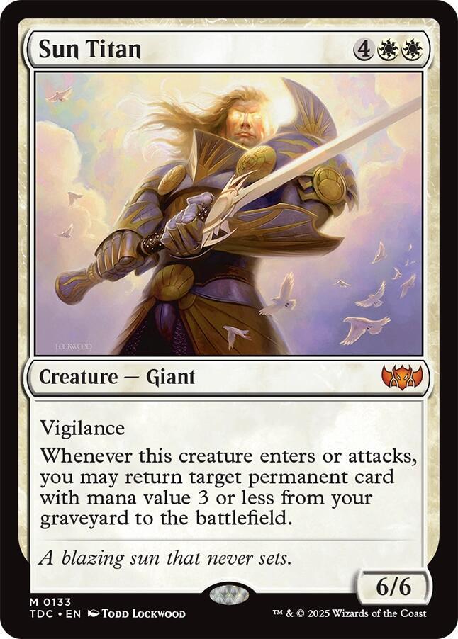 Sun Titan (133) [Tarkir: Dragonstorm Commander]