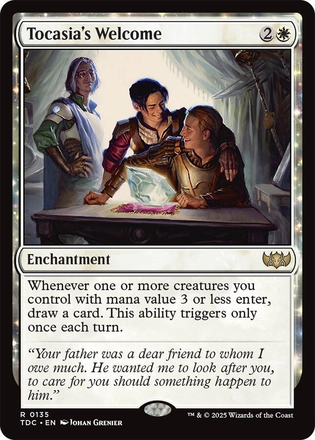 Tocasia's Welcome (135) [Tarkir: Dragonstorm Commander]