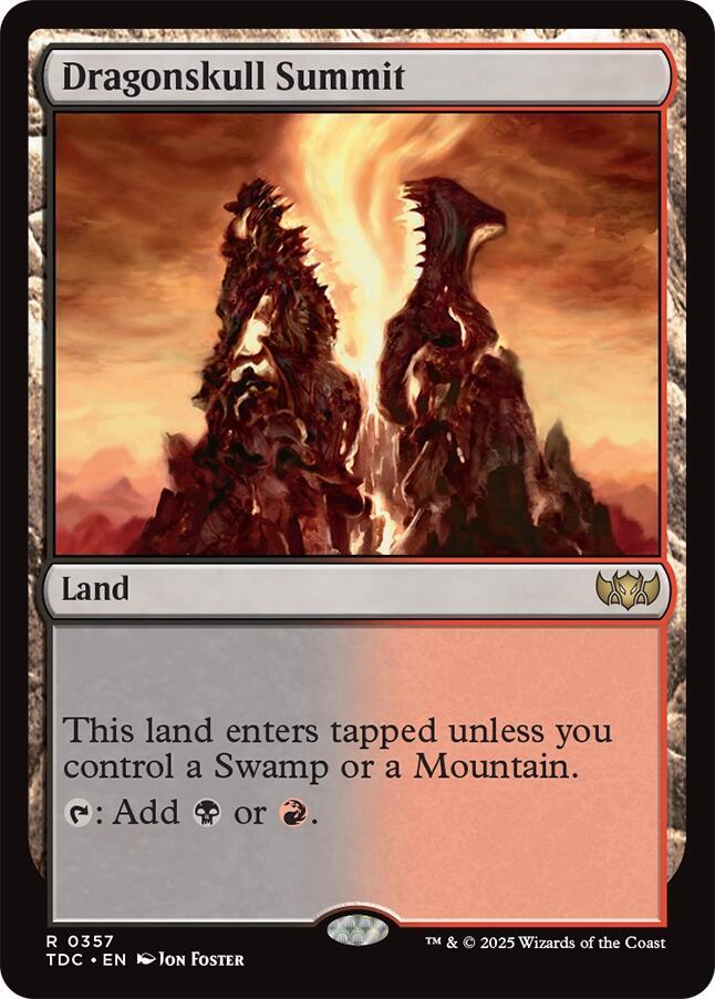 Dragonskull Summit (357) [Tarkir: Dragonstorm Commander]