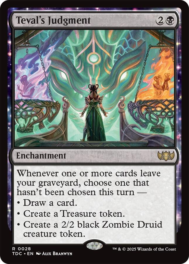 Teval's Judgment (28) [Tarkir: Dragonstorm Commander]