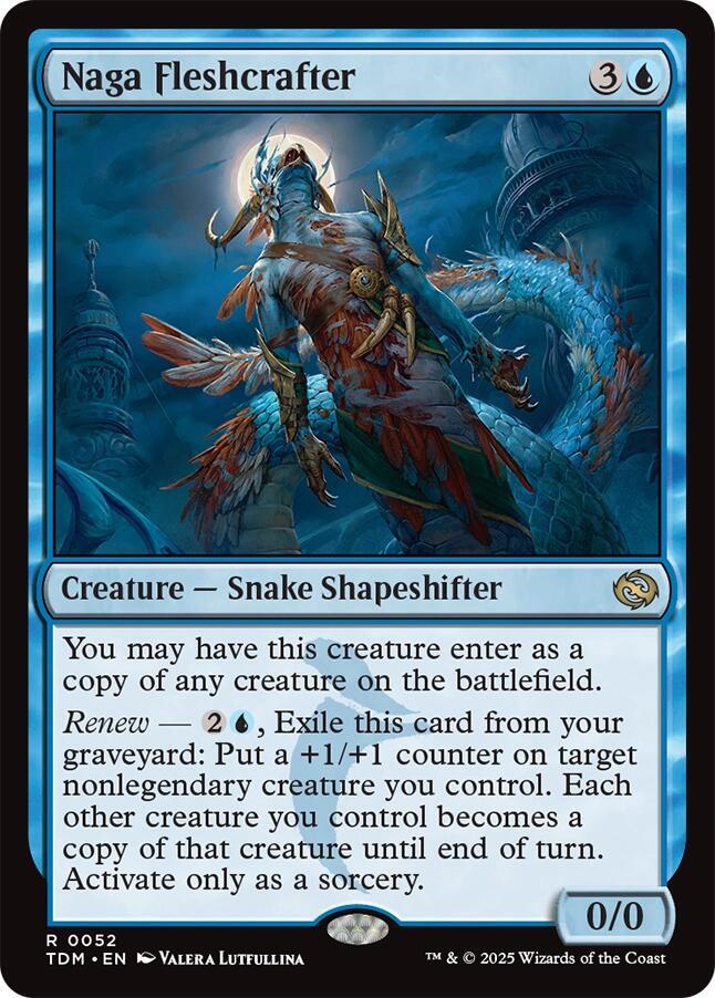 Naga Fleshcrafter (52) [Tarkir: Dragonstorm]