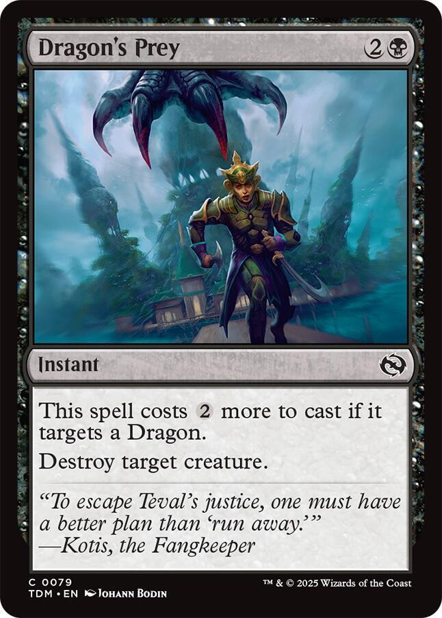 Dragon's Prey (79) [Tarkir: Dragonstorm]