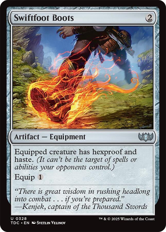 Swiftfoot Boots (328) [Tarkir: Dragonstorm Commander]