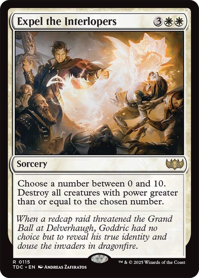 Expel the Interlopers (115) [Tarkir: Dragonstorm Commander]