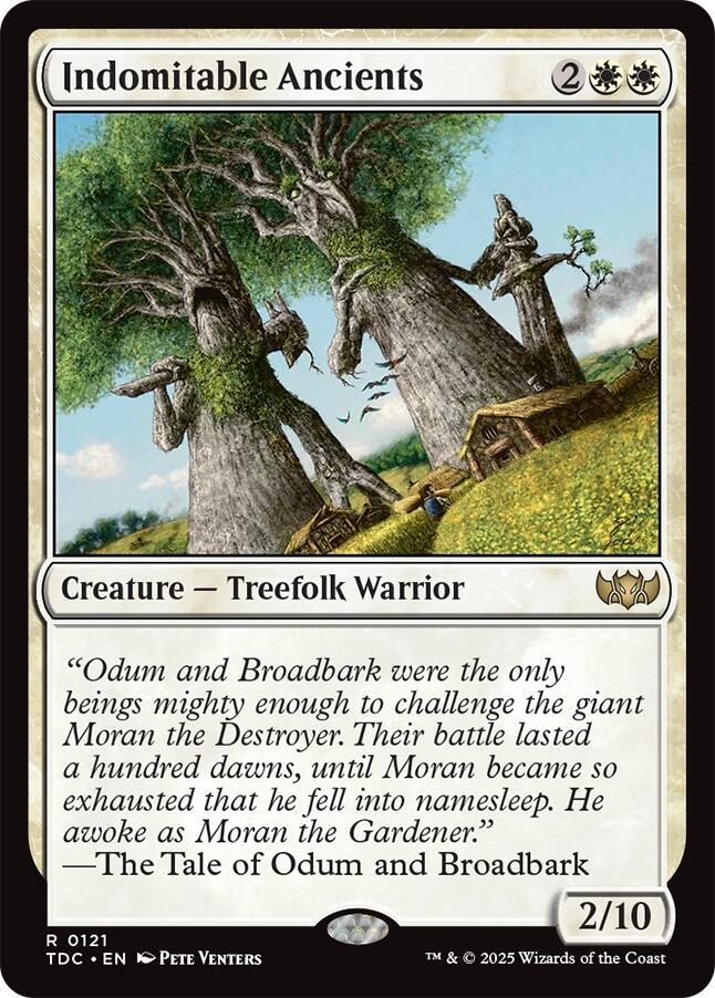 Indomitable Ancients (121) [Tarkir: Dragonstorm Commander]