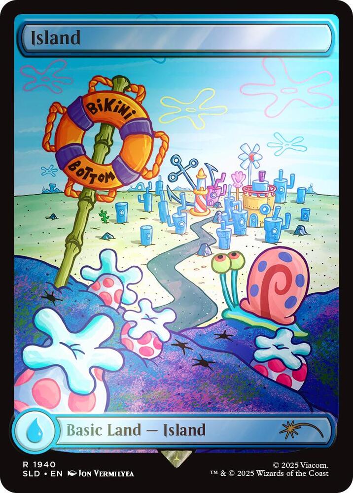 Island (1940) (Rainbow Foil) [Secret Lair Drop]