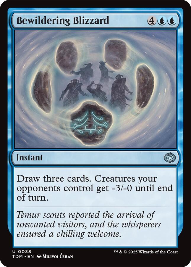 Bewildering Blizzard (38) [Tarkir: Dragonstorm]