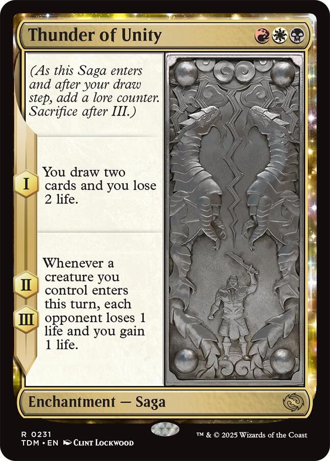 Thunder of Unity (231) [Tarkir: Dragonstorm]