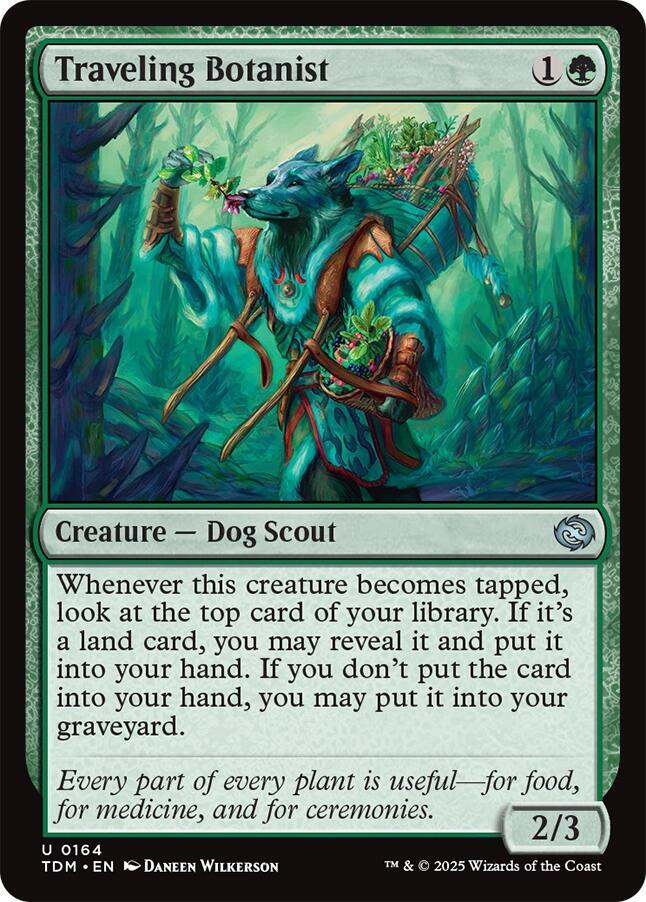 Traveling Botanist (164) [Tarkir: Dragonstorm]