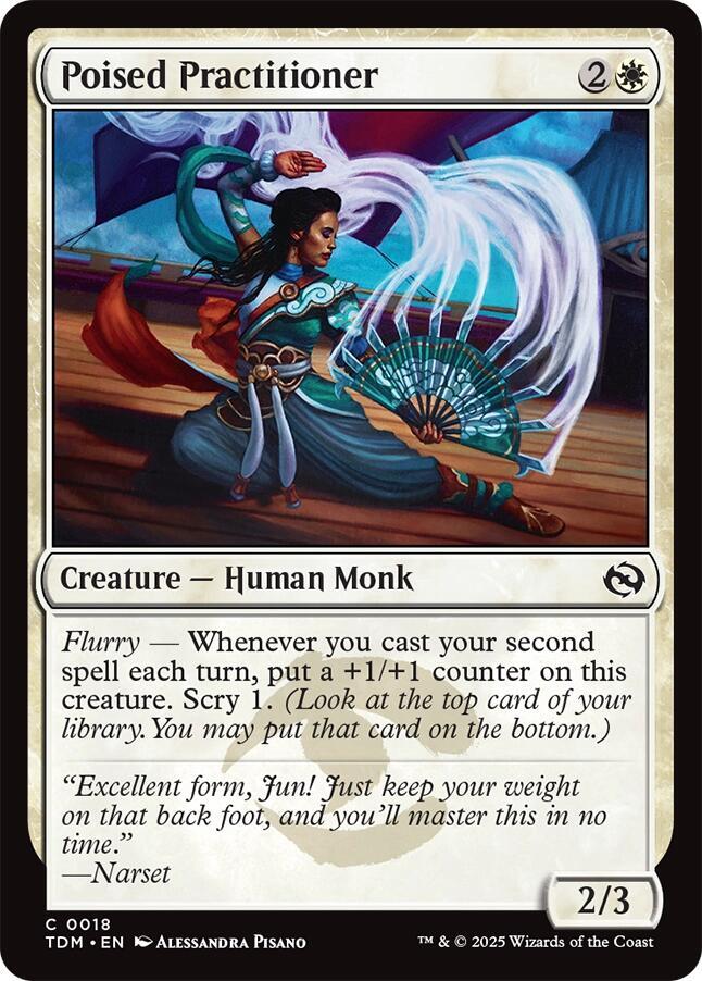 Poised Practitioner (18) [Tarkir: Dragonstorm]