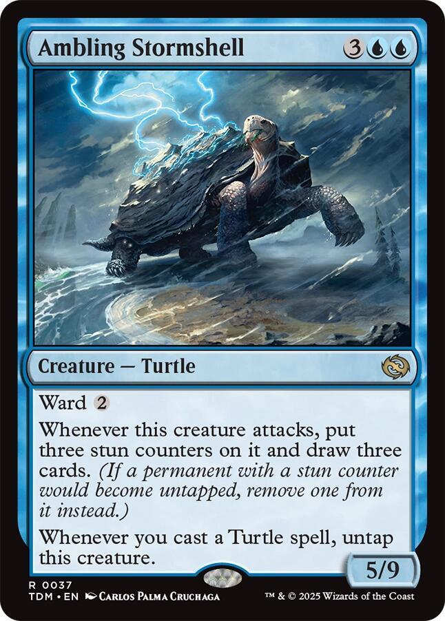 Ambling Stormshell (37) [Tarkir: Dragonstorm]