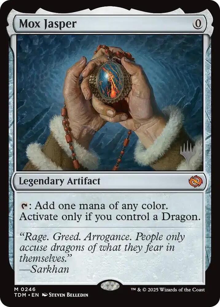 Mox Jasper (246) [Tarkir: Dragonstorm Promos]