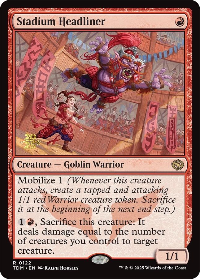 Stadium Headliner (122) [Prerelease Cards]