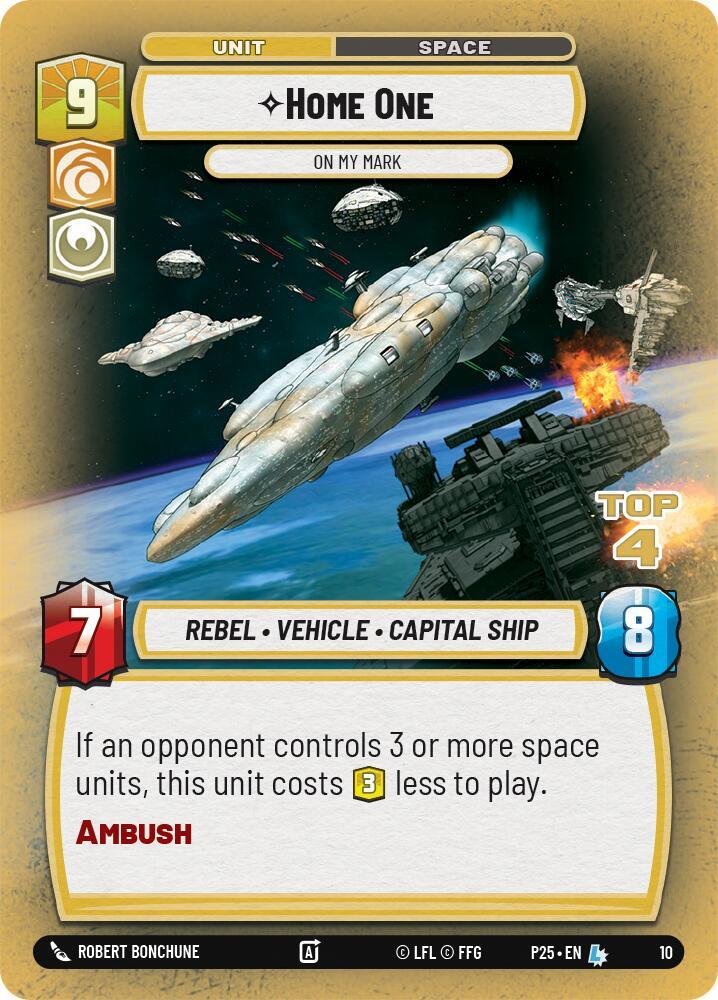 Home One - On My Mark (Top 4) (10) [Organized Play Promos]