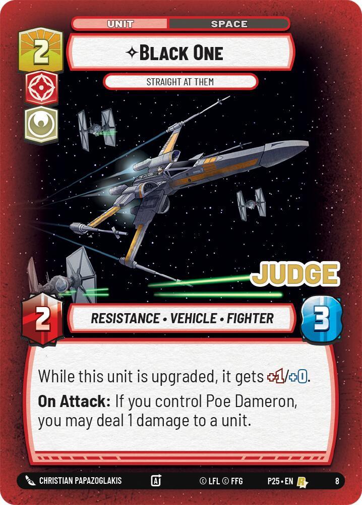 Black One - Straight At Them (8) [Judge Promos]
