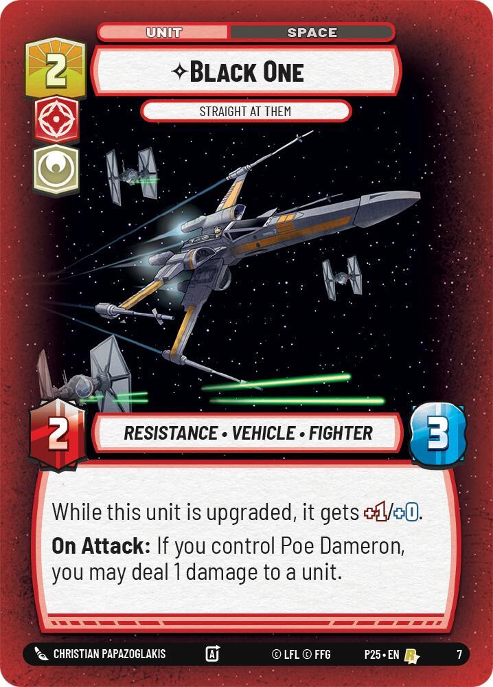 Black One - Straight At Them (7) [Organized Play Promos]